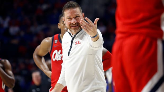 Ole Miss head coach Chris Beard